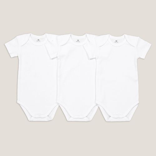 Confezione da 3 body in cotone bio - LA REDOUTE COLLECTIONS - Modalova