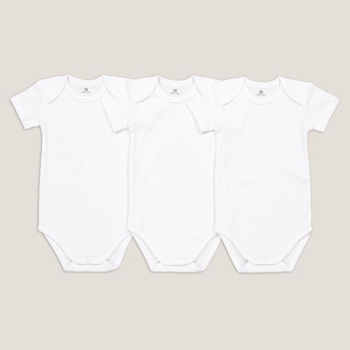 Confezione Da 3 Body In Cotone Bio 0 Mesi - 3 Anni Taglie 3 anni - 94 cm - la redoute collections - Modalova