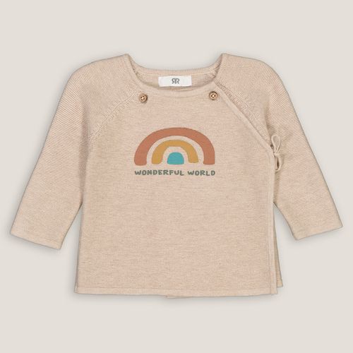 Coprifasce In Maglia, Motivo Arcobaleno Davanti Taglie 0 mesi - 50 cm - la redoute collections - Modalova