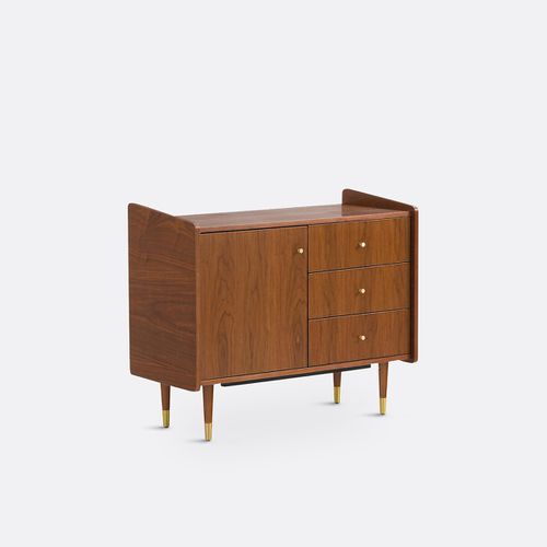 Piccola Credenza Vintage Impiallacciata In Noce, Ronda - la redoute interieurs - Modalova