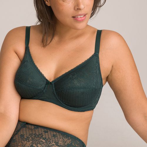 Reggiseno Minimizer In Pizzo Donna Taglie 3 C - la redoute collections - Modalova