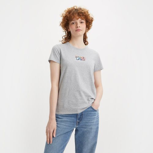 T-shirt Scollo Rotondo Maniche Corte Logo Davanti Donna Taglie M - levi's - Modalova