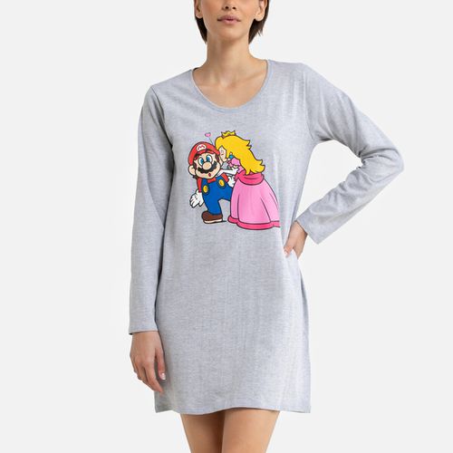 T-shirt In Cotone Manica Lunga Mario Donna Taglie S - super mario - Modalova