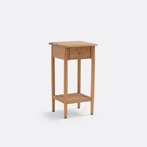 Malora Solid & Weaving Bedside Table - LA REDOUTE INTERIEURS - Modalova