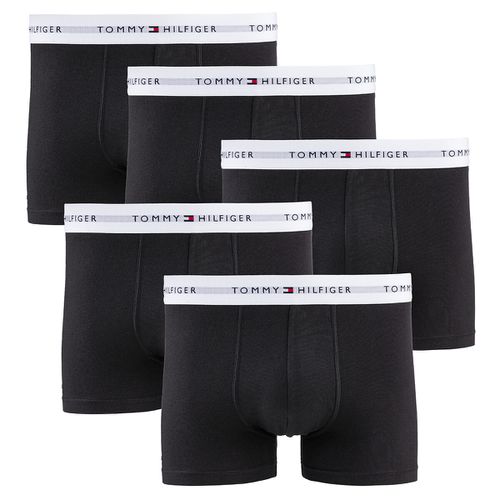 Confezione da 5 boxer tinta unita - TOMMY HILFIGER - Modalova