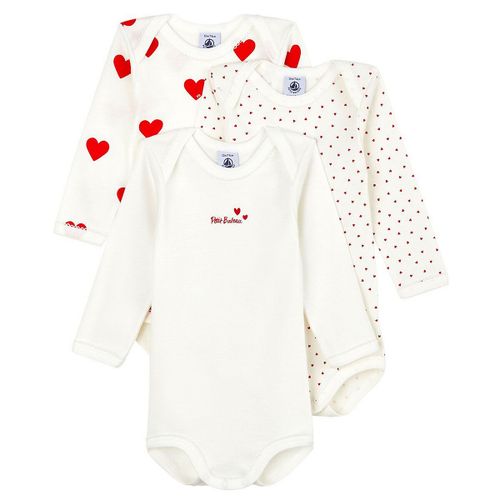 Confezione Da 3 Body 3 Mesi-3 Anni Taglie 3 mesi - 60 cm - petit bateau - Modalova