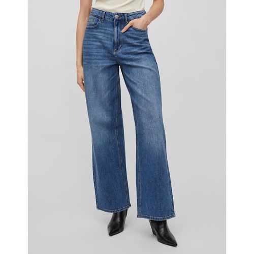 Jeans Larghi, Vita Alta Donna Taglie 34 (FR) - 38 L30 (IT) - vila - Modalova