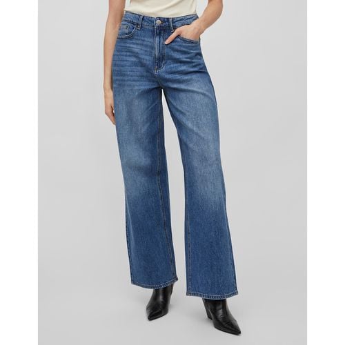 Jeans Larghi, Vita Alta Donna Taglie 38 (FR) - 42 L30 (IT) - vila - Modalova