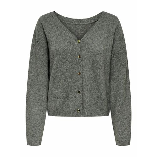 Cardigan scollo a V, maniche lunghe - JDY - Modalova