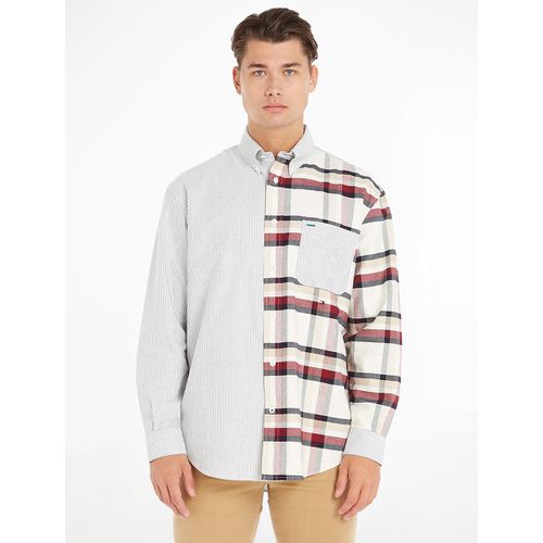 Camicia A Maniche Lunghe Uomo Taglie L - tommy hilfiger - Modalova