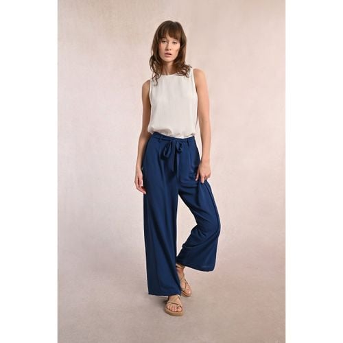 Pantalone Largo Con Cintura Donna Taglie XS - molly bracken - Modalova