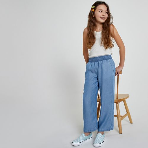 Pantaloni larghi in denim light - LA REDOUTE COLLECTIONS - Modalova