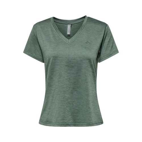 T-shirt Con Scollo A V Donna Taglie XS - only play - Modalova