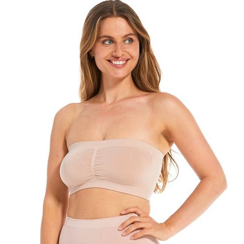 Reggiseno A Fascia Push-up, A Maggioranza Bambù Donna Taglie S - magic bodyfashion - Modalova