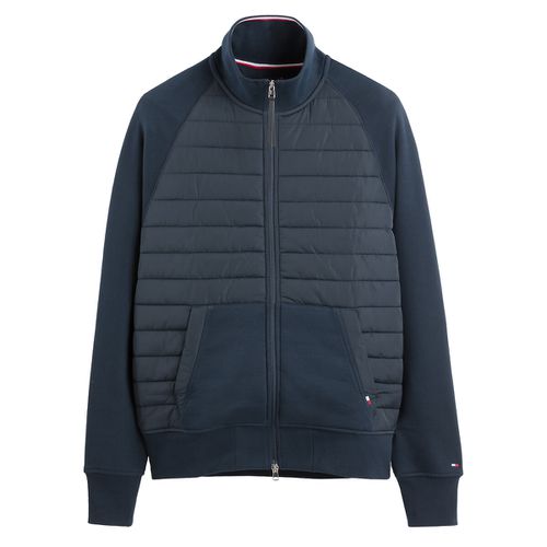 Giacca Bimateriale Con Cerniera Uomo Taglie S - tommy hilfiger - Modalova