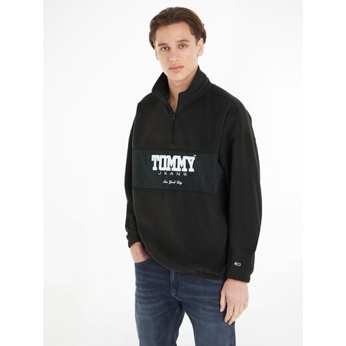 Pile Ampio Mezza Cerniera Uomo Taglie S - tommy jeans - Modalova