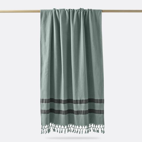 Fouta XL cotone bio, foderato spugna Antalya - LA REDOUTE INTERIEURS - Modalova