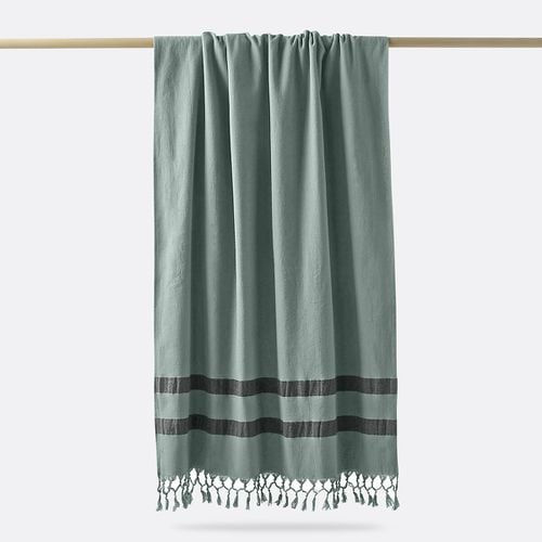 Fouta Xl Cotone Bio, Foderato Spugna Antalya Taglie 90 x 175 cm - la redoute interieurs - Modalova