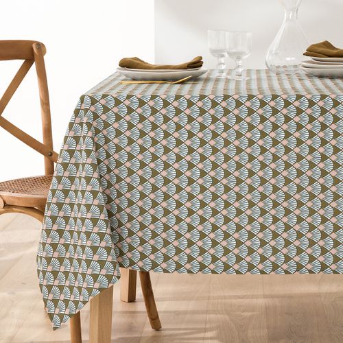 Tovaglia Stampato Policotone, Myrina Taglie 150 x 250 cm - la redoute interieurs - Modalova