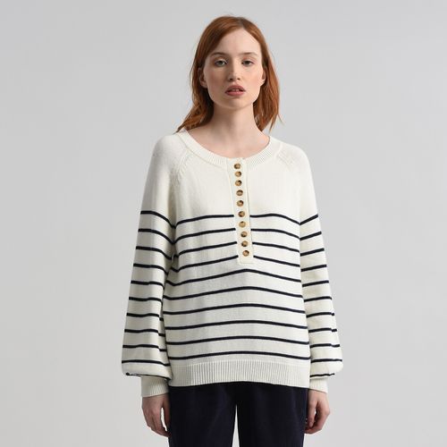 Pull Alla Marinara Con Bottoni Donna Taglie S - molly bracken - Modalova