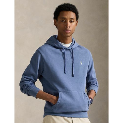 Felpa con cappuccio in loopback terry logo ricamato - POLO RALPH LAUREN - Modalova
