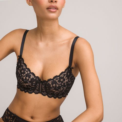 Reggiseno Imbottito, In Pizzo Donna Taglie 2 B - la redoute collections - Modalova