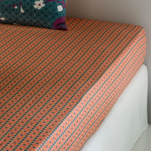 Lenzuolo Con Angoli Cotone, Miss China Taglie 180 x 200 cm - la redoute interieurs - Modalova