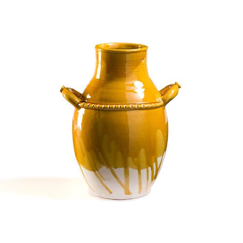 Vaso decorativo in terracotta H30 cm, Makero - LA REDOUTE INTERIEURS - Modalova