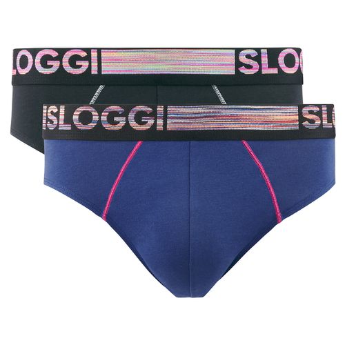 Confezione da 2 slip Go ABC Natural - SLOGGI - Modalova