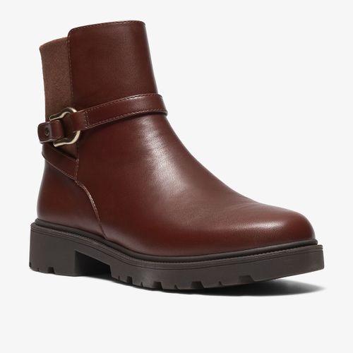 Code L Bay Leather Ankle Boots - Clarks - Modalova