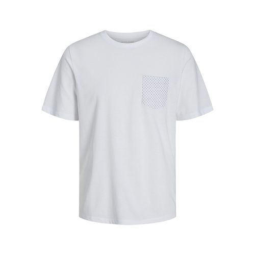 T-shirt Girocollo Con Taschino Uomo Taglie XS - jack & jones - Modalova