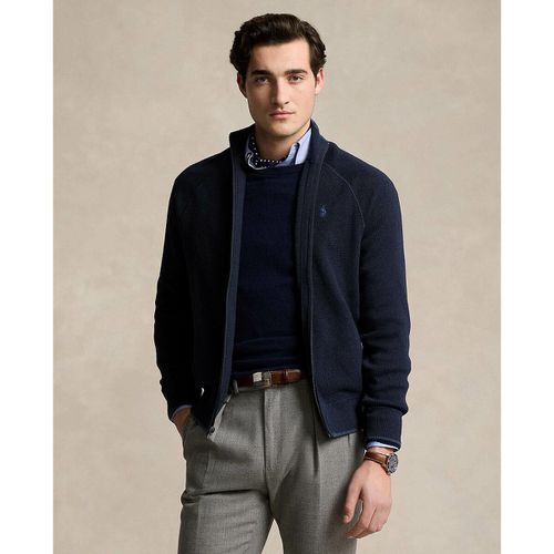 Cardigan con cerniera in cotone - POLO RALPH LAUREN - Modalova