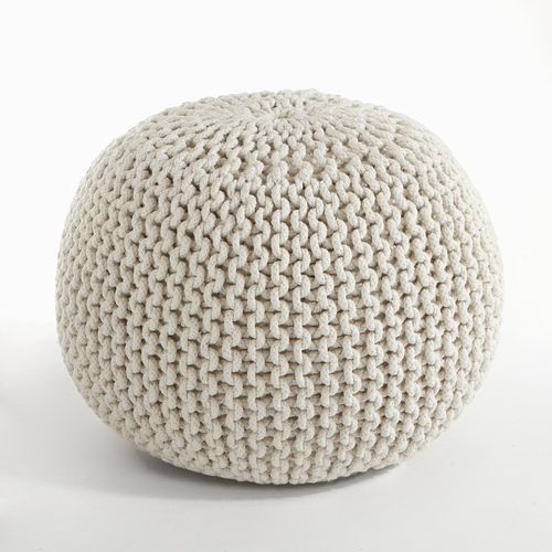 Pouf rotondo intrecciato, Bisho - LA REDOUTE INTERIEURS - Modalova