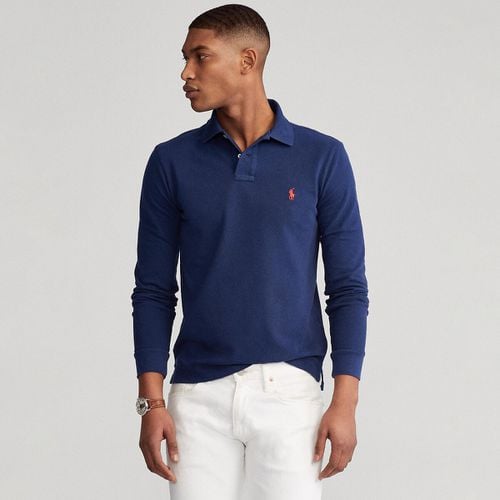 Polo Slim Maniche Lunghe Uomo Taglie XXL - polo ralph lauren - Modalova