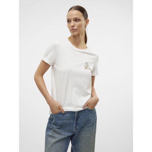 T-shirt maniche corte fantasia - VERO MODA - Modalova