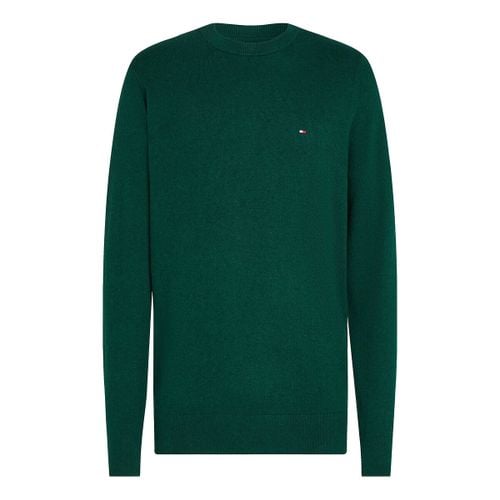 Pull Girocollo In Cotone Pima E Cachemire Uomo Taglie XXL - tommy hilfiger - Modalova