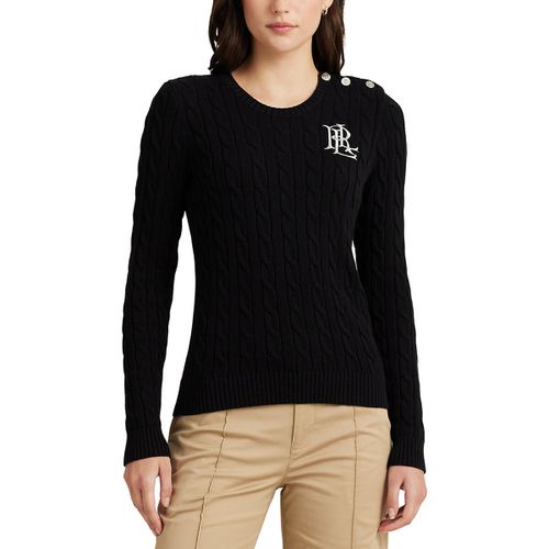 Maglione A Trecce Girocollo Donna Taglie S - lauren ralph lauren - Modalova