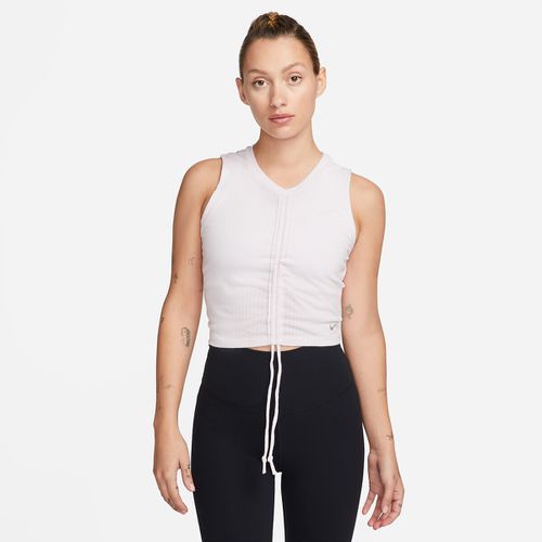 Canotta Crop De Yoga Donna Taglie L - nike - Modalova