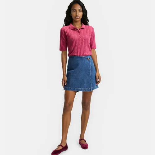 Denim Skort - LA REDOUTE COLLECTIONS - Modalova