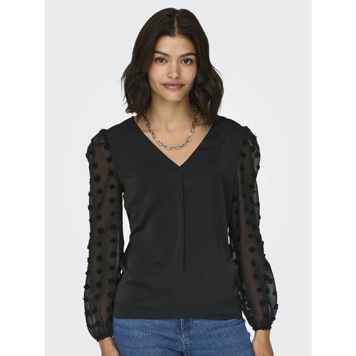 Blusa maniche lunghe, scollo a V - ONLY - Modalova