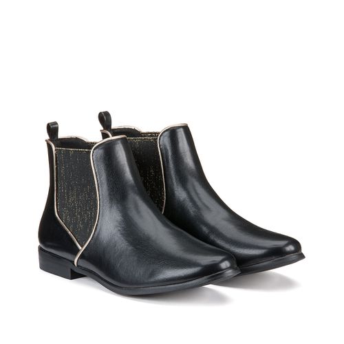 Boots Chelsea Dettaglio Dorato Donna Taglie 43 - la redoute collections plus - Modalova