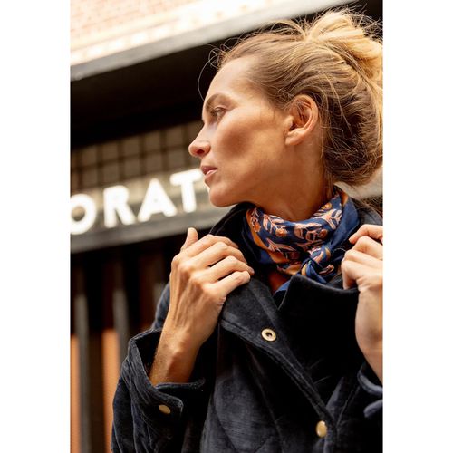 Grande Foulard In Satin Lalavida Sirocco - apaches collections - Modalova