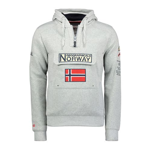 Felpa Con Cappuccio Gymclass Uomo Taglie XXL - geographical norway - Modalova