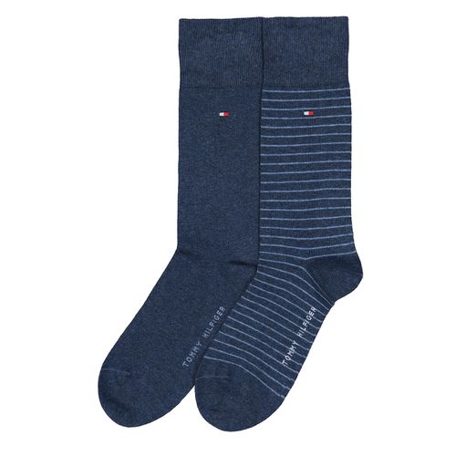 Confezione Da 2 Paia Di Calze Alte Uomo Taglie 39/42 - tommy hilfiger - Modalova