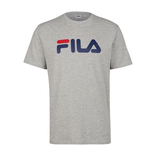 T-shirt A Maniche Corte Foundation Con Logo Grande Uomo Taglie XS - fila - Modalova