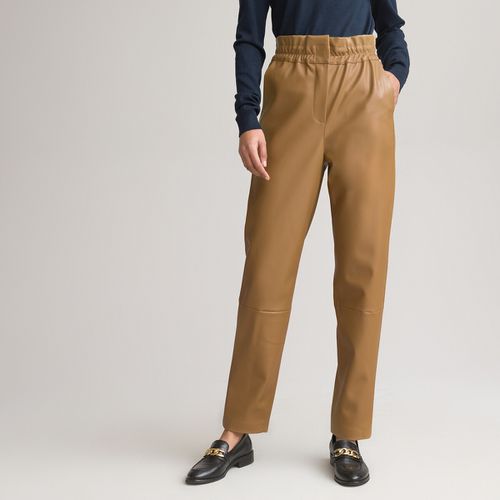 Pantaloni a sigaretta in similpelle - LA REDOUTE COLLECTIONS - Modalova