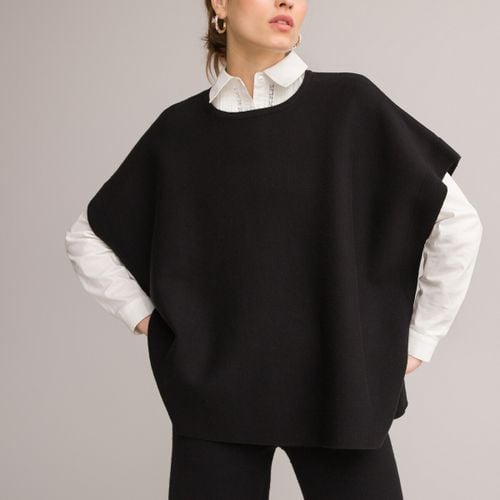 Poncho Con Collo Tondo In Maglia Milano Donna Taglie 34/36 (FR) - 38/40 (IT) - anne weyburn - Modalova