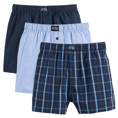 Confezione Da 3 Boxer, Cotone Bio Uomo Taglie L - la redoute collections - Modalova