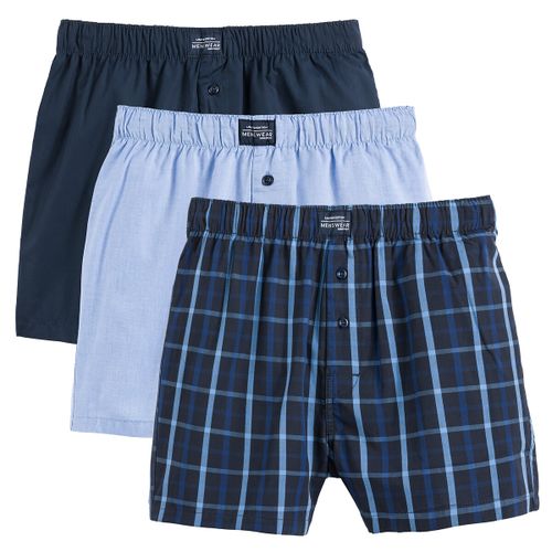 Confezione Da 3 Boxer, Cotone Bio Uomo Taglie S - la redoute collections - Modalova