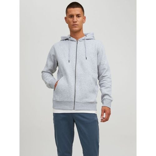 Felpa Con Cerniera E Cappuccio Uomo Taglie M - jack & jones - Modalova